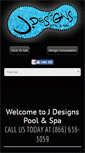 Mobile Screenshot of jdesignspoolandspa.com